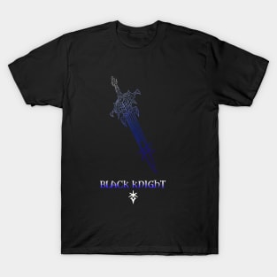 Black Knight Fantasy Job Weapon T-Shirt